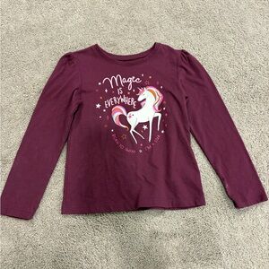 Garanimals Magic Unicorn Long Sleeve Shirt - Purple